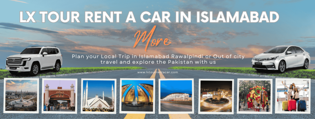 LX Tour Rent a car Islamabad Shop